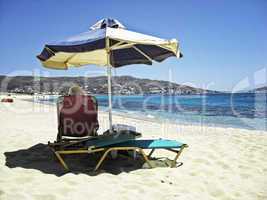 Senior Man on the Beach