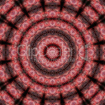 Red Emotion Mandala