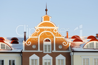 Ancient buildings in Kaliningrad