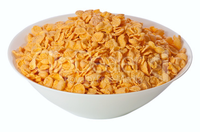 Goldish corn flakes