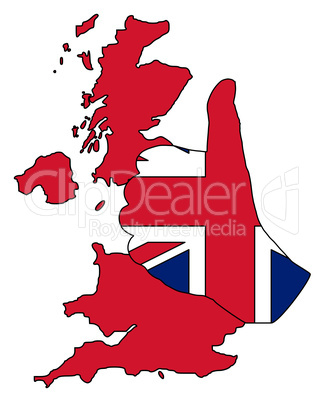 Britisches Handzeichen Britisches Handzeichen