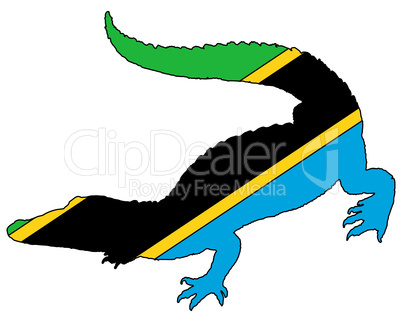 Krokodil Tansania