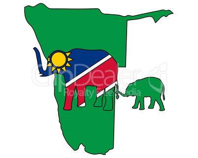 Namibia Elefanten