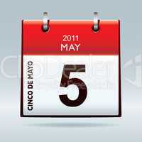 Cinco De Mayo calendar icon