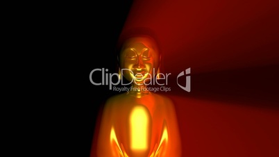 Buddha Aura Gold Rot - Video 01