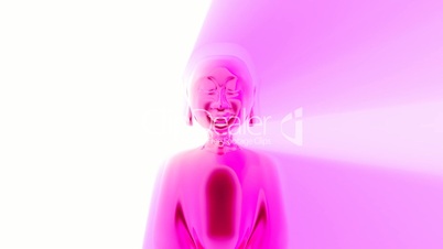 Buddha Aura Pink Weiß - Video 01