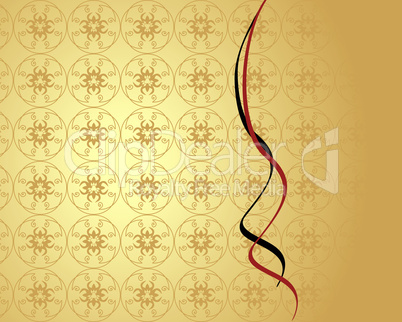 Illustration luxury background card for design