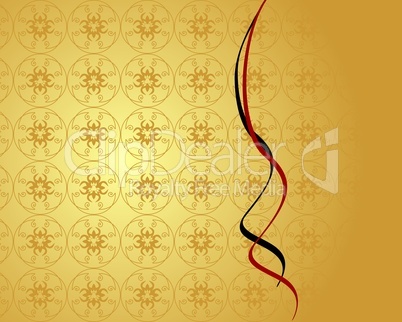 Illustration luxury background card