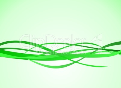 Illustration of Abstract green  background