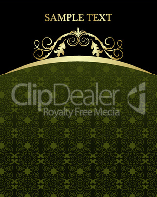 Illustration luxury background card for design