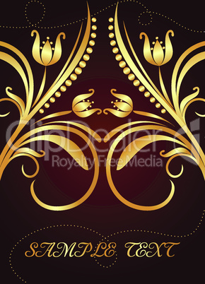 Gold background