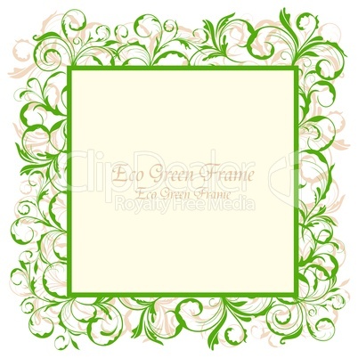 eco green frame