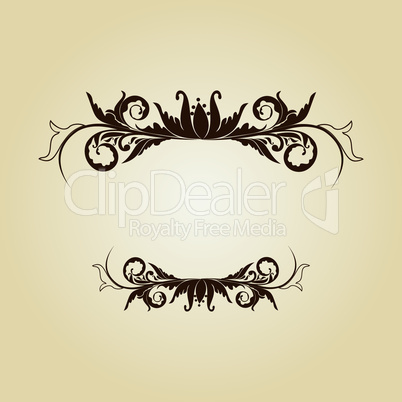 Illustration vintage background