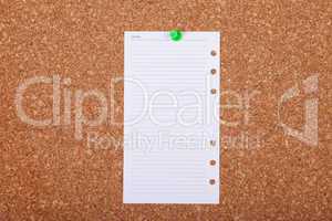 Blank Note Paper