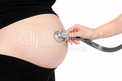 Pregnant Woman Medical Examination