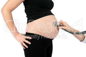 Pregnant Woman Medical Examination