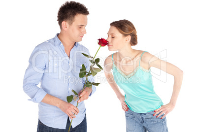 Romantic Couple in Love