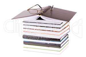 stack books
