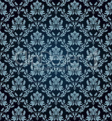 seamless damask pattern