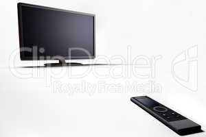 Plasma lcd tv with remote control