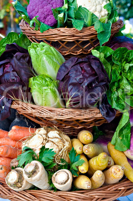 Arrangement with Vegetables