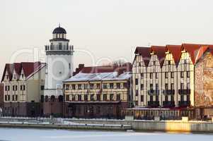 Ancient buildings in Kaliningrad