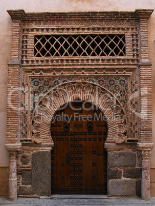 Old door in Toledo