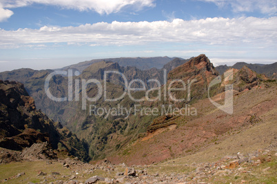 Berge auf Madeira