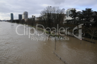 Hochwasser in Frankfurt