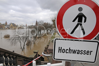 Hochwasser in Frankfurt