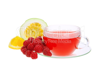 Tee Himbeere - raspberry tea 05