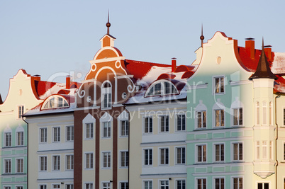 Ancient buildings in Kaliningrad