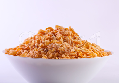 Goldish corn flakes