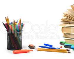 Office supplies and books