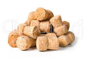 pile of corks