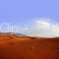 Desert landscape, sand dune - Wüste, Wüstenlandschaft
