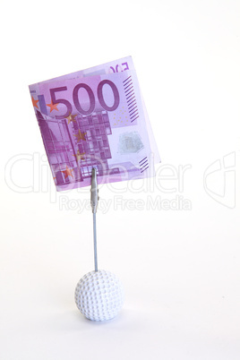 Fünfhundert Euro Geldschein