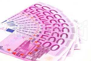Fünfhundert Euro Geldscheine