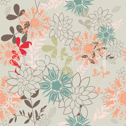 seamless floral pattern