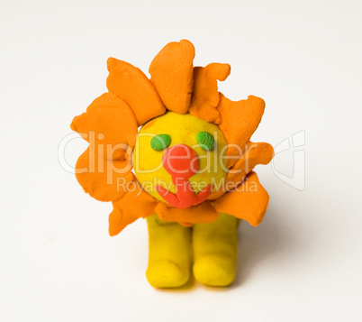 Plasticine Lion