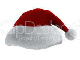 Santa Claus's red hat