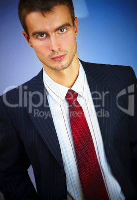 young man in a suit