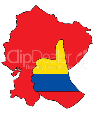 Ecuador Handzeichen