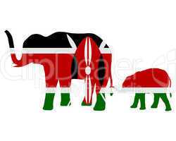 Kenia  Elefanten