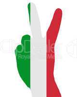 Italienisches Handzeichen