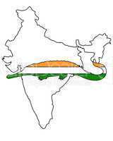 Gavial Indien