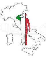 Italienischer Salut