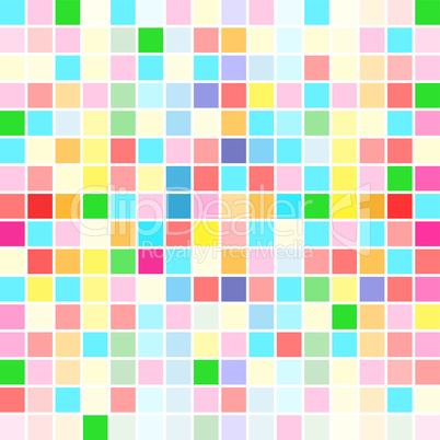 rainbow colors are random scattered