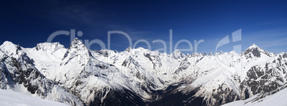 Mountain panorama. Caucasus