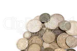 Old european silver coins